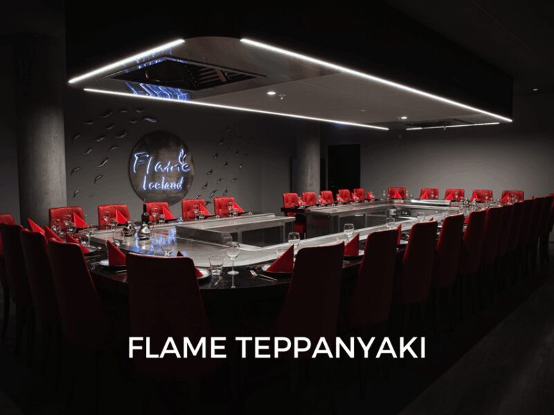 Reykjavík: 7-Course Teppanyaki Tasting Menu with Fire Show - What You Can Expect from This Experience