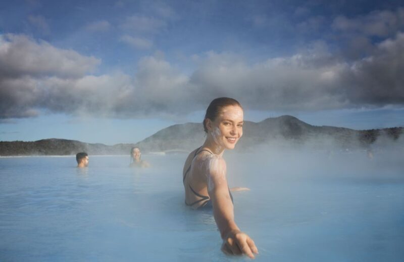 Reykjavík: Geldingadalir Volcano Hike and Blue Lagoon Visit - Relaxation at the Blue Lagoon