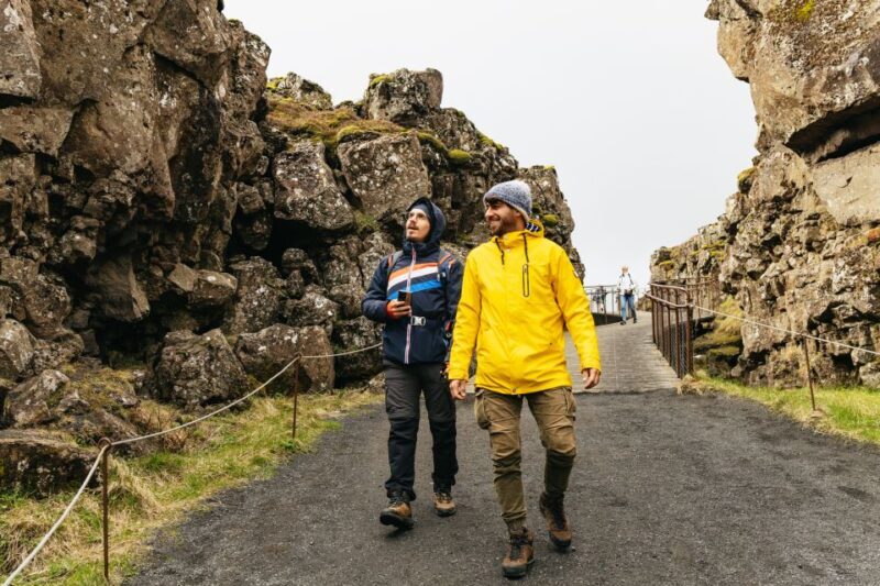 Reykjavik: Golden Circle, Crater & Blue Lagoon Minibus Tour - Key Points