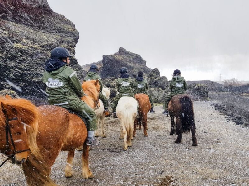 Reykjavik: Red Lava Horse Riding Tour - Unique Horse Riding Experience