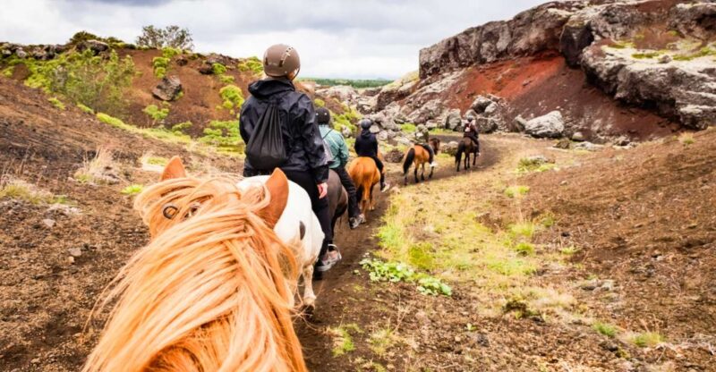 Reykjavik: Red Lava Horse Riding Tour - Riding Terrain and Distance