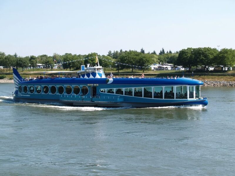 RhineRiverBoatTour from Bonn to Königswinter with Live Guide - Focus on Drachenburg Castle