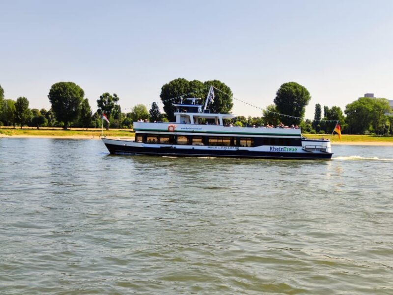 RhineRiverBoatTour from Bonn to Königswinter with Live Guide - What’s Included and What’s Not