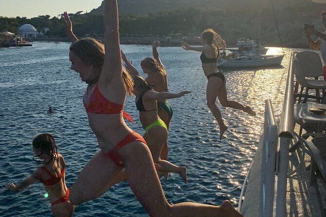 Rhodes Bay to Bay Swim Cruise-Greek Buffet w/wine included - Who Will Love This Tour?