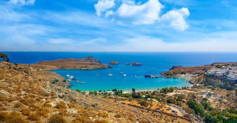 Rhodes: Grand Circle Churches, Castle, & Beach Private Tour - Visit to Kritinia Castle