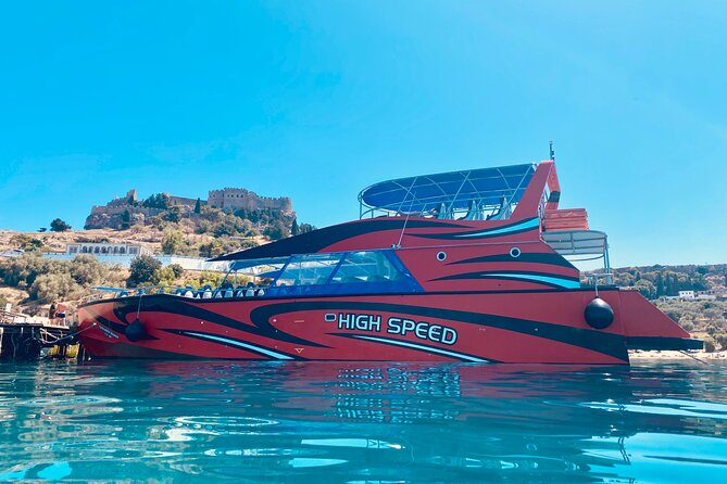 Rhodes High Speed Boat to Lindos - Highlights of Lindos