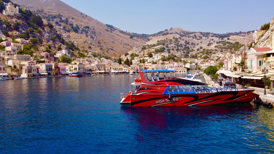 Rhodes: High-Speed Boat to Symi Island and St George's Bay - Key Points