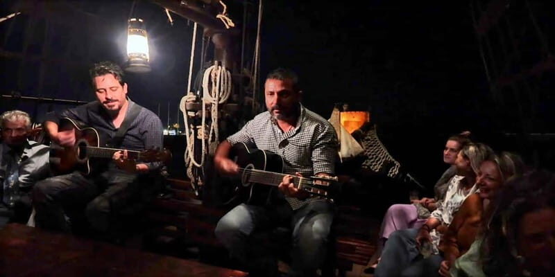 Rhodes: Night Cruise with Live Music and Sightseeing. - The Authenticity and Atmosphere