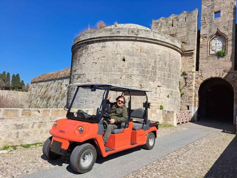 Rhodes: Old Town Highlights Guided Tour by Eco Vehicle - Key Points