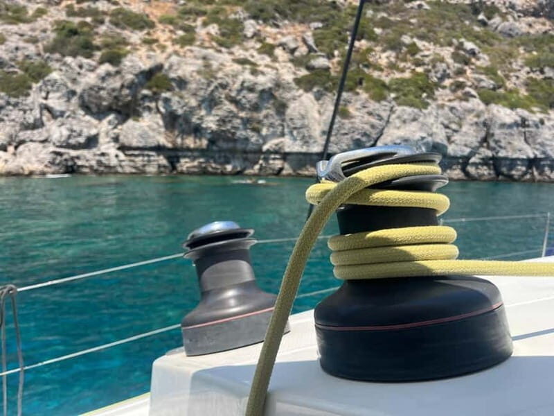 Rhodes Private Half Day Sailing Catamaran Cruise with drinks - The Sum Up