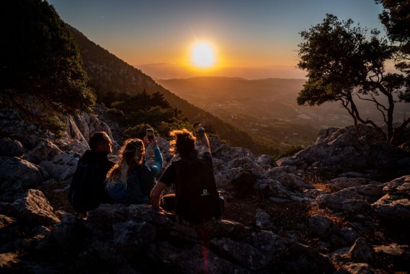 Rhodes: Profitis Ilias Guided Sunset Hike - Key Points