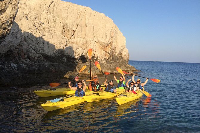 Rhodes Sea Kayaking Adventure small groups incl.Transfer & snack - Key Points