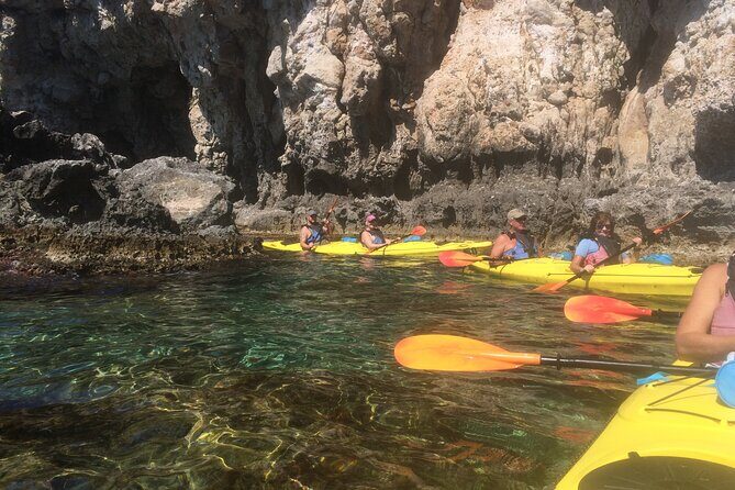 Rhodes Sea Kayaking Adventure small groups incl.Transfer & snack - Group Size & Duration