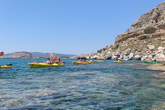 Rhodes Sea Kayaking Adventure small groups incl.Transfer & snack - The Cost & Value