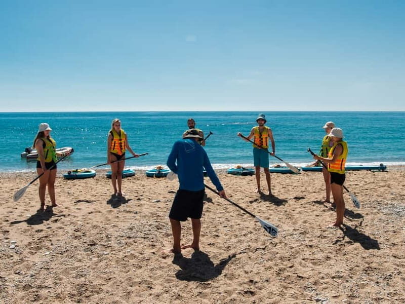 Rhodes: Stegna Beach Stand Up Paddleboarding Lesson - Key Points