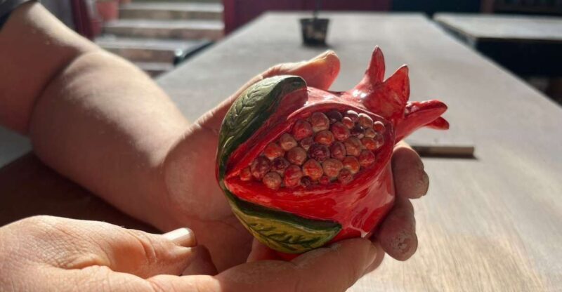 Rhodes Town: Pomegranate Pottery Masterclass - Key Points  