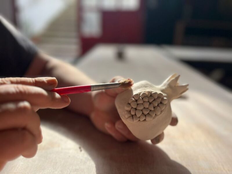 Rhodes Town: Pomegranate Pottery Masterclass - What to Expect from the Pomegranate Pottery Masterclass  