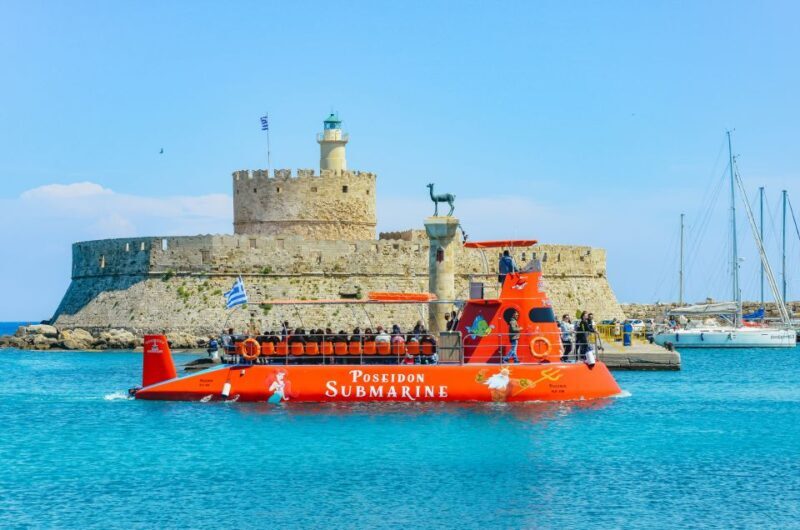 Rhodes Town: Submarine Cruise with Underwater Views - Key Points