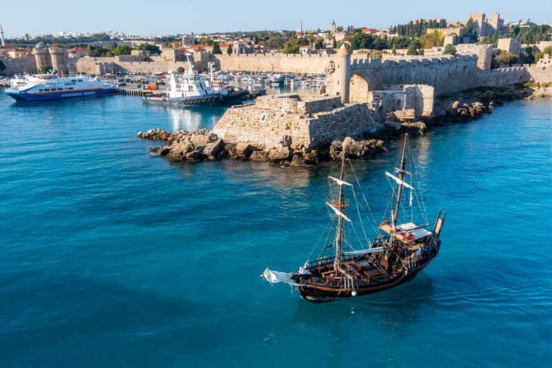 Rhodes:1-hour Sightseeing Day Cruise on an 18th-Century Boat - Key Points