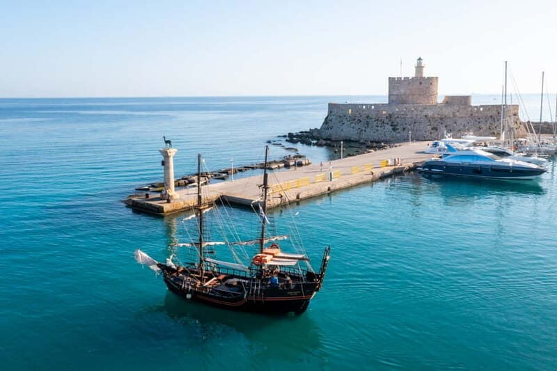 Rhodes:1-hour Sightseeing Day Cruise on an 18th-Century Boat - The Sum Up