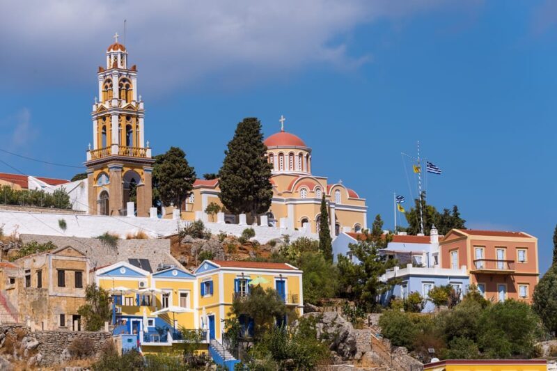 Rhodes:Boat Trip to Symi & Panormiti with free time - Key Points  