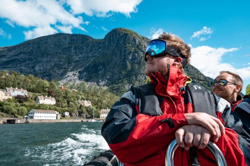 RIB Fjord Safari With Sider Tasting - Important Participant Information