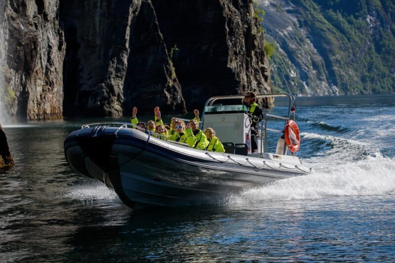 RIB Geiranger - Fjordsafari - A Thrilling Way to Experience Geirangerfjord