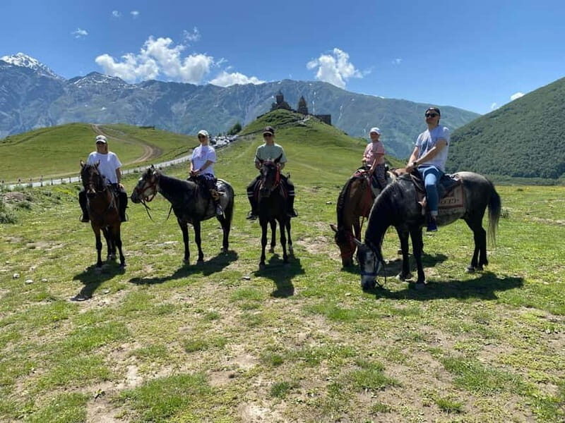 Ride A Horse To Gergeti Trinity Church And Summit A Mountain - An Authentic Mountain Adventure in Georgia