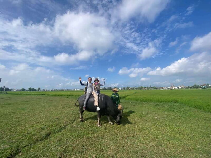 Riding Buffalo and Basket Boat Hoi An Private Bike Tour - Itinerary Highlights