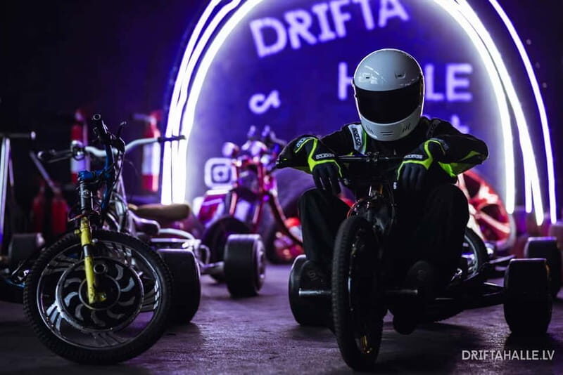 Riga | Drifta Halle: Extreme 20 minute ride on a drift trike - Practical Details: Price, Booking, and Accessibility