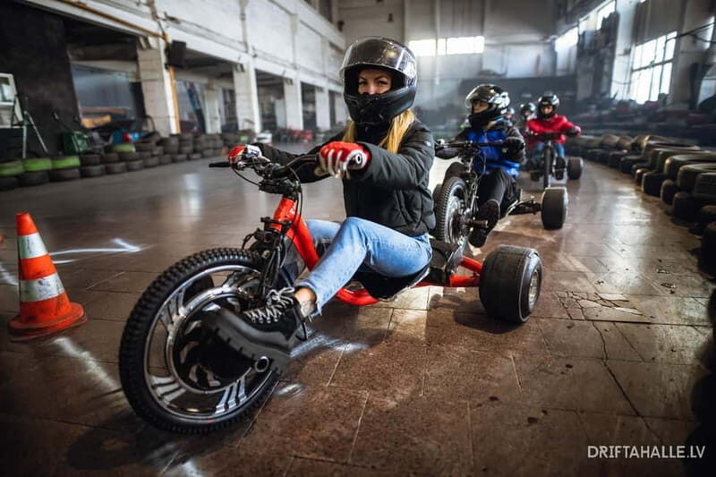 Riga | Drifta Halle: Extreme 20 minute ride on a drift trike - Who Will Love This Experience?