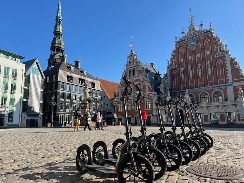 Riga Highlight Big wheel e-scooter Group or Private tour - Practical Tips for Participants