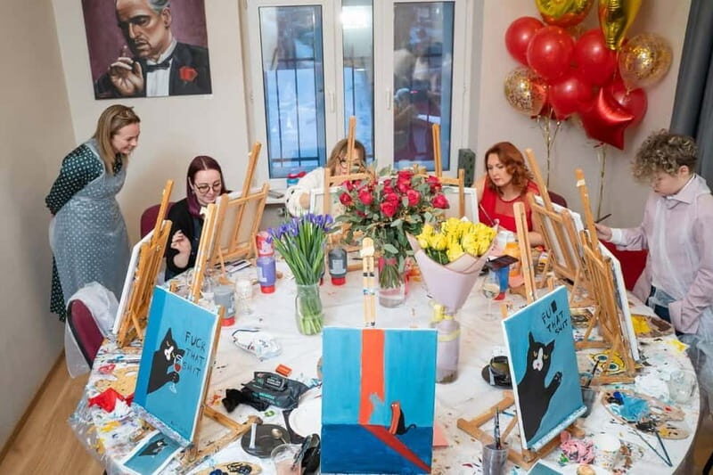 Riga: Sip and Paint Party for Corporate and Private Events - Key Points
