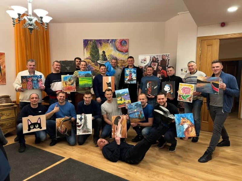 Riga: Sip and Paint Party for Corporate and Private Events - An Inside Look at the Riga Sip and Paint Experience
