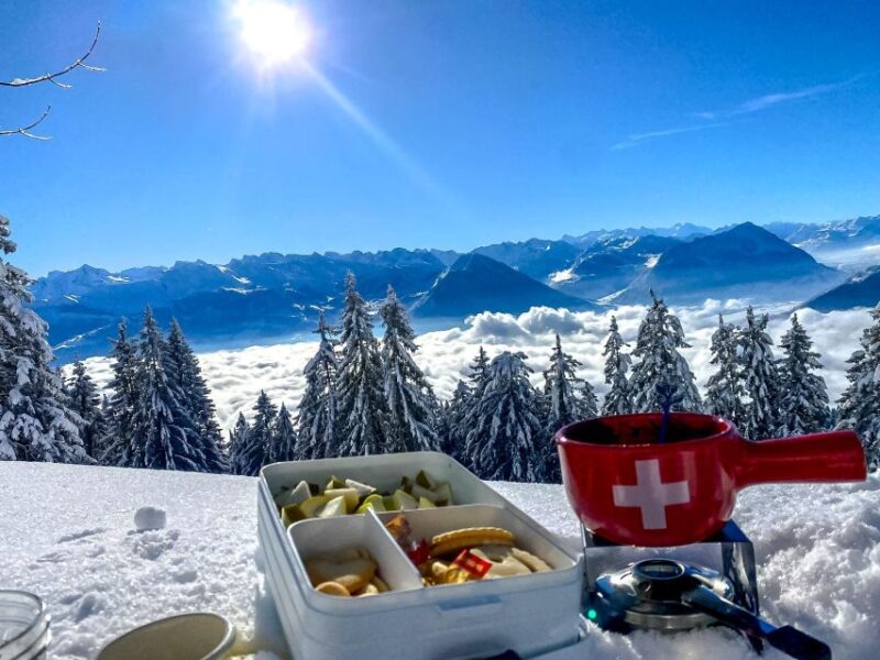 Rigi: Romantic Chococolat Fondue Picnic for 2 - Good To Know