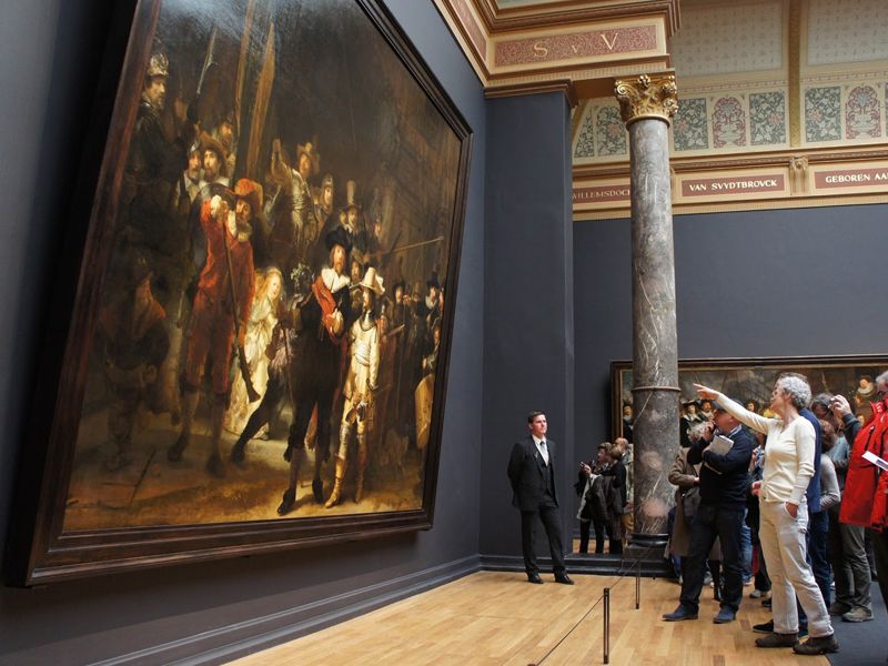Rijksmuseum + City Center Guided Combo Tour 5h 8 Guest Max - Meeting Point Details
