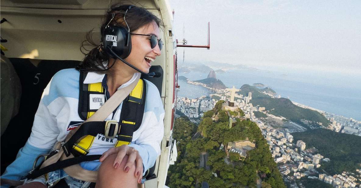 Rio De Janeiro: Doors-Off 30-Min Helicopter Tour - Tour Highlights