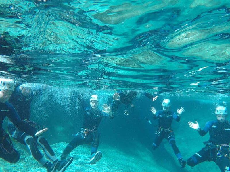 Río Verde, Otivar, Granada: Canyoning With Crystal Clear Waters, Jumps, and Rappelling - Canyoning Adventure in Río Verde