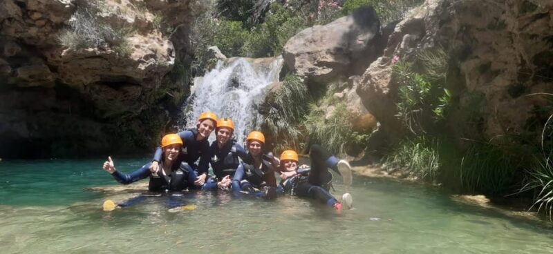Río Verde, Otivar, Granada: Canyoning With Crystal Clear Waters, Jumps, and Rappelling - Thrilling Jumps and Rappelling Down Waterfalls