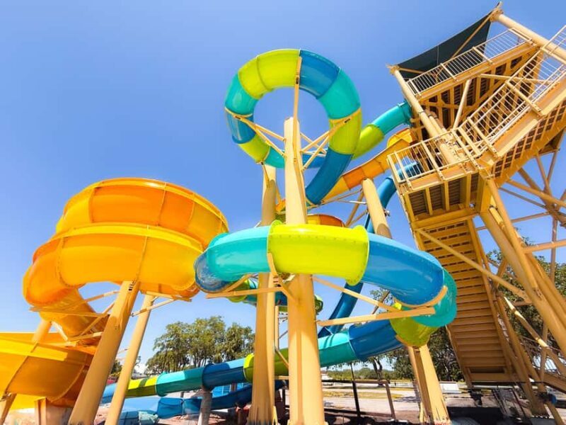 River Country Water Park Day Pass - Relaxation and Comfort: Cabanas, Pools, and Refreshments