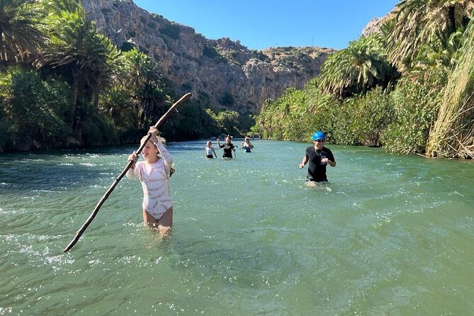 River Trekking at Kourtaliotis Gorge Waterfalls - Private Hike Along Megalopotamos River