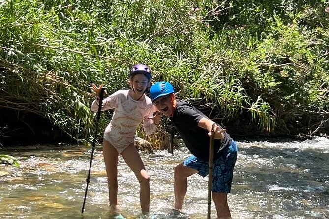 River Trekking at Kourtaliotis Gorge Waterfalls - Capturing Action Photos and Videos