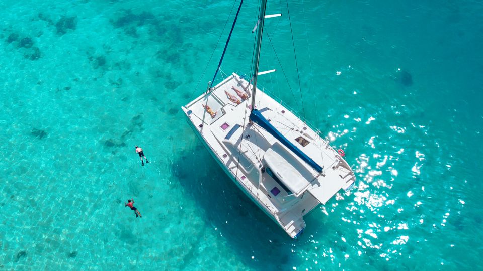 Riviera Maya: Catamaran at Maroma Beach & Reef Snorkel - Sailing the Caribbean Sea