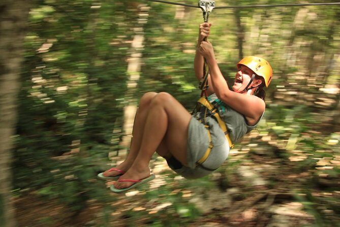 Riviera Maya Jungle Half-Day Tour: ATV, Ziplines, Cenote Swim, Rappel - Key Points