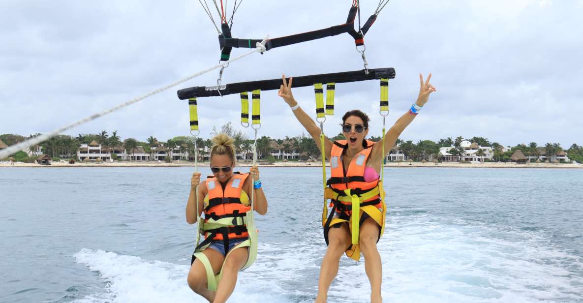 Riviera Maya: Parasailing Tour With Beach Club Access - Activities Included