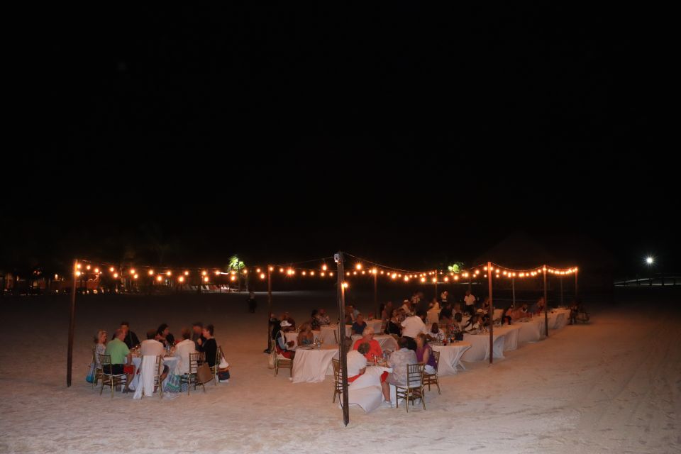 Riviera Maya: Sunset Cruise With Beach Dinner and Open Bar - Open Bar Delights