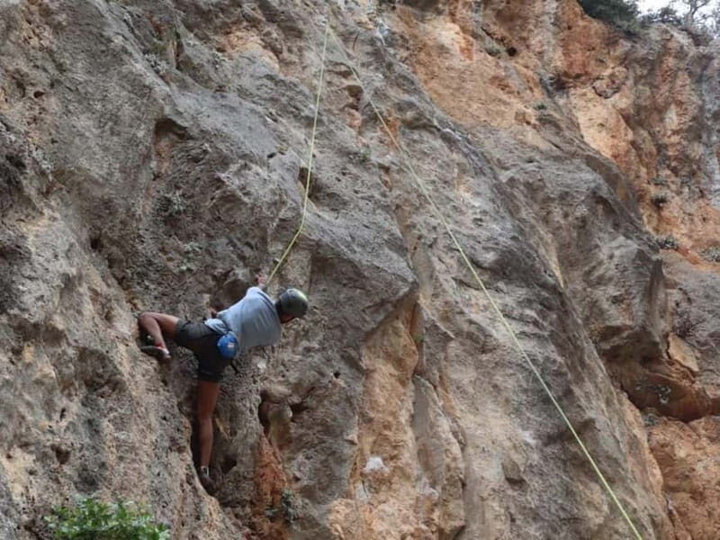Rock Climbing Experience in Heraklion Crete with a Guide - An Authentic Climbing Adventure Near Heraklion