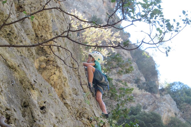 Rock Climbing With a Guide in Chania Therisos Gorge - Tips for First-Time Climbers
