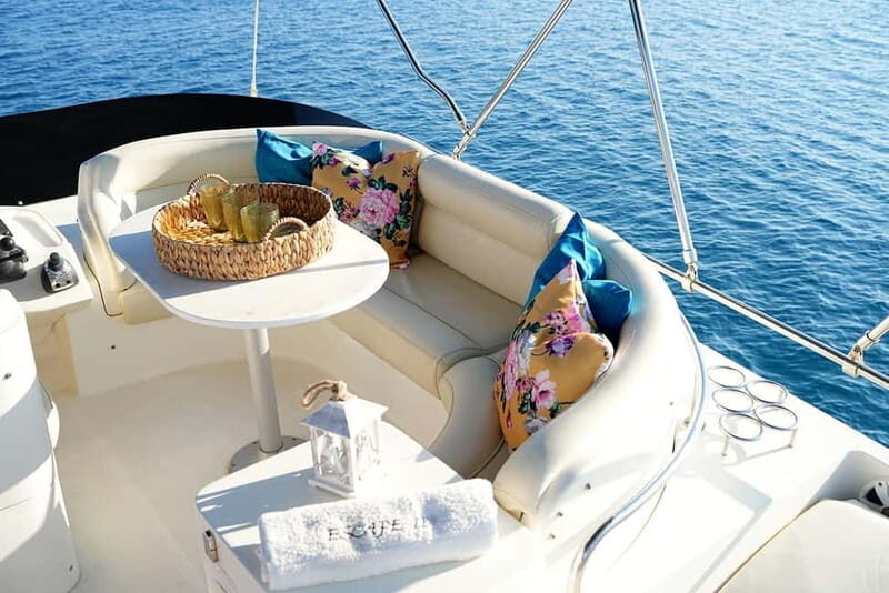 Rodman 38 Flybridge - Blue Lagoon Charters - Comfort & Amenities: What to Expect on Board
