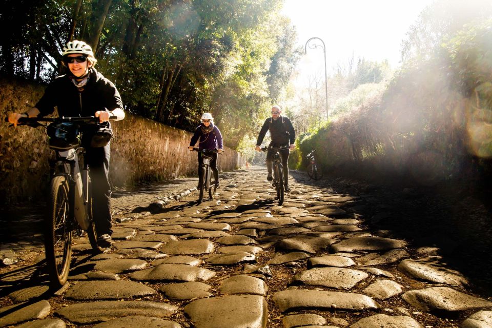 Roma: Appian Way Ebike Tour, Aqueducts Catacombs & Lunch Box - Key Points